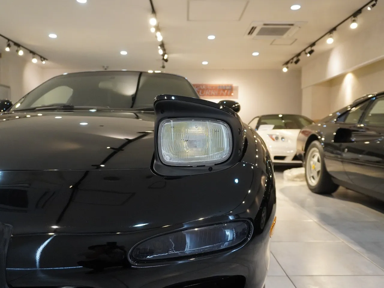 1997 マツダ RX-7クーペ タイプRS | 4型　実走行2万km台　TEIN車高調　HKSサイレントハイパワー　LAILE前後タワーバー　ピラーバー　社外ステアリング　ALPINEナビ　外装同色塗装済み　純正部品完備　ユーザー様買取車輌 写真21