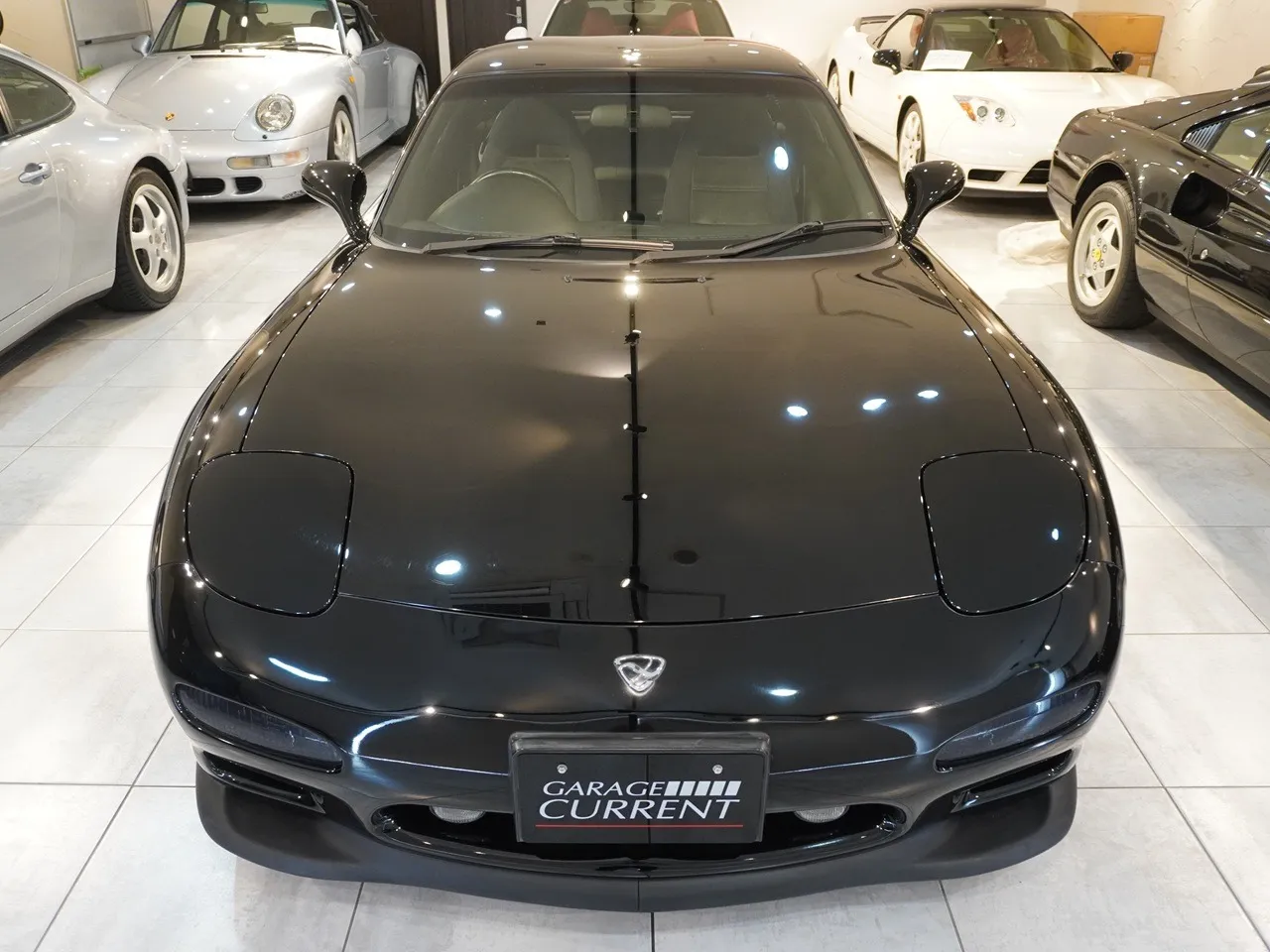 1997 マツダ RX-7クーペ タイプRS | 4型　実走行2万km台　TEIN車高調　HKSサイレントハイパワー　LAILE前後タワーバー　ピラーバー　社外ステアリング　ALPINEナビ　外装同色塗装済み　純正部品完備　ユーザー様買取車輌 写真15